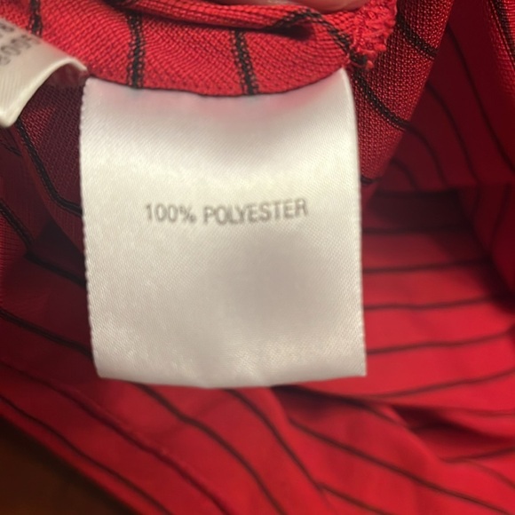 US open oakmont adidas red black stripe polo iditarod systems size XL - Picture 8 of 10